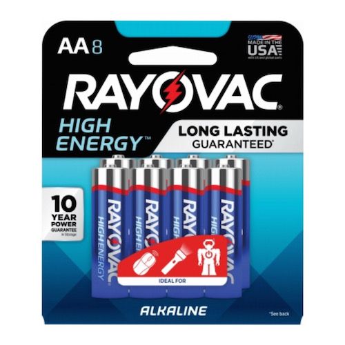 Battery AA 8 Pack