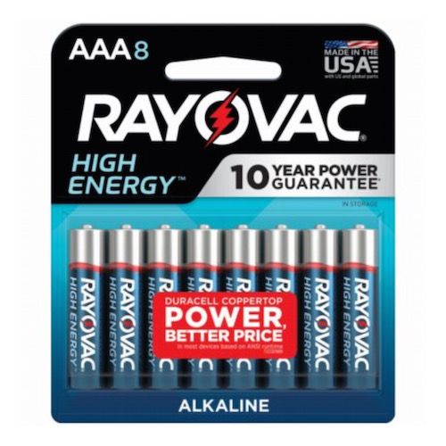 Battery AAA 8 Pack