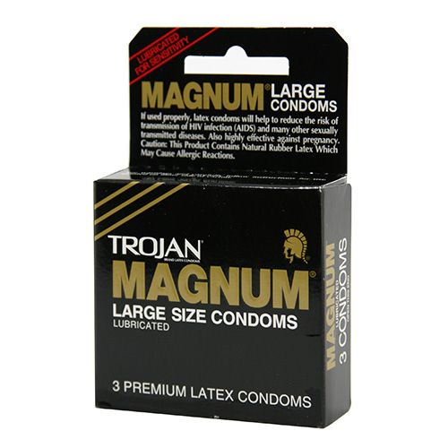 Trojan Condon Magnum Larger 3 Pack