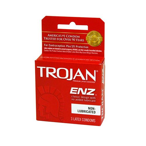 Trojan Condom Non Lubricated 3 Pack