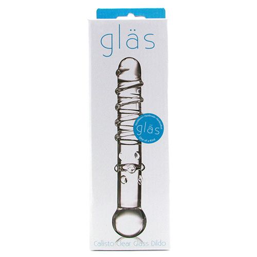 Glas 7 In In Callisto Clear Dildo Glass