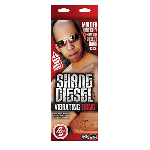 Shane Diesel Big Black Vibrating 10 In In  Dong