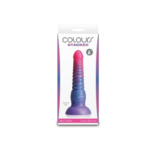 Colours Stacked 6 In In Pink/Blue