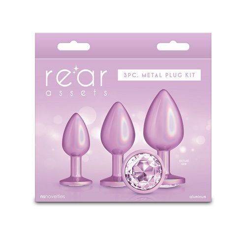 Rear Assets 3pc Metal Plug Kit