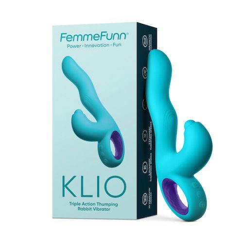 FemmeFunn Klio Triple Action Thumping Rabbit Vibrator