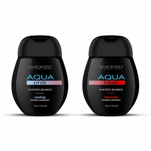 Wicked Lube Sensations Kit Chill 1.5 + Heat 1.5fl oz