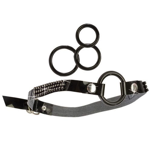 Bound by Diamonds Open Ring Gag