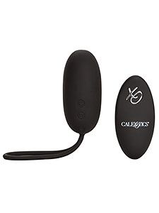 Remote Rechargeable Egg Black Silicone