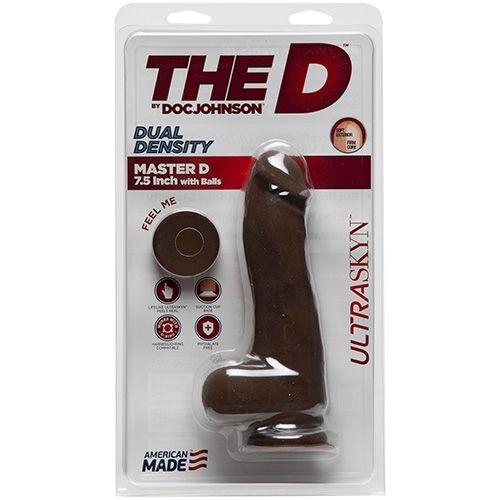 D Ultraskyn Master D 7.5 In with Balls Chocolate