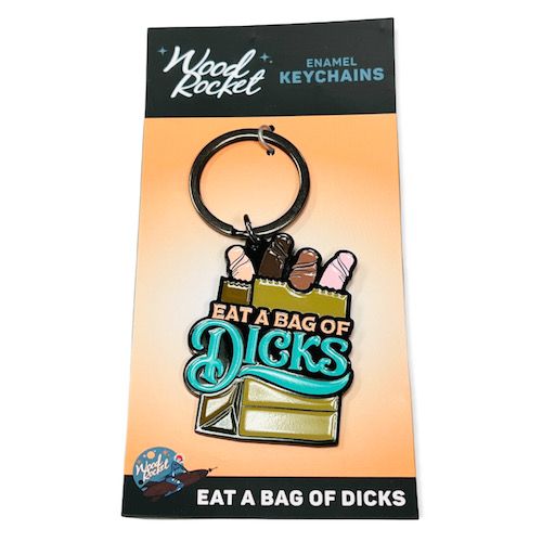 Keychain Eat a Bag of Dicks