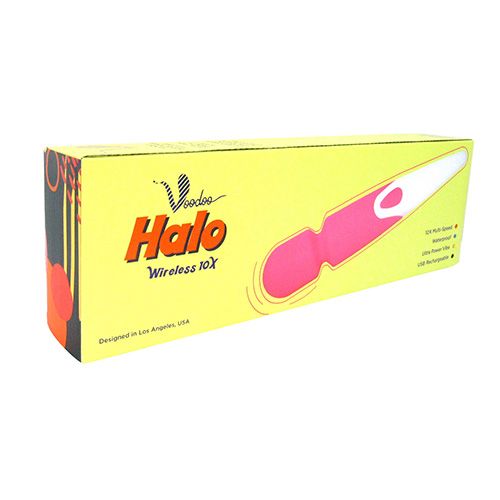 Halo Wand Wireless 10x Pink Rechargeable