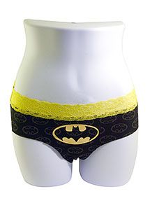 Batman Foil Basic Panty Large