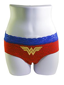 Wonder Woman Foil Basic Panty Medium