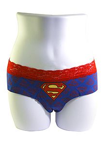 Superman Foil Basic Panty Medium
