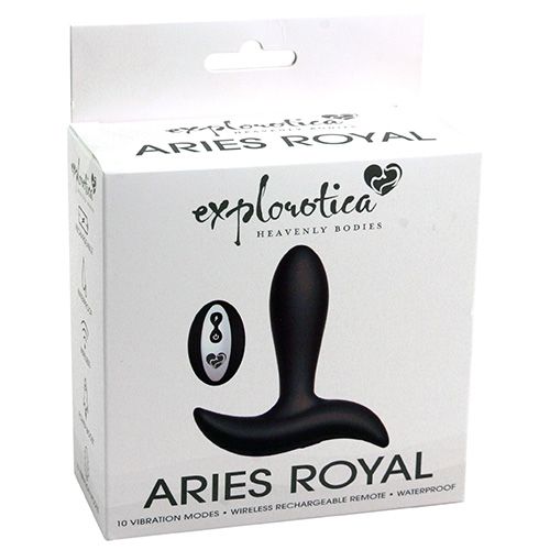Aries Royal Rechargeable Anal Plug **