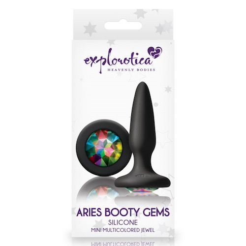 Aries Booty Gems Silicone Mini Multi Jewel **