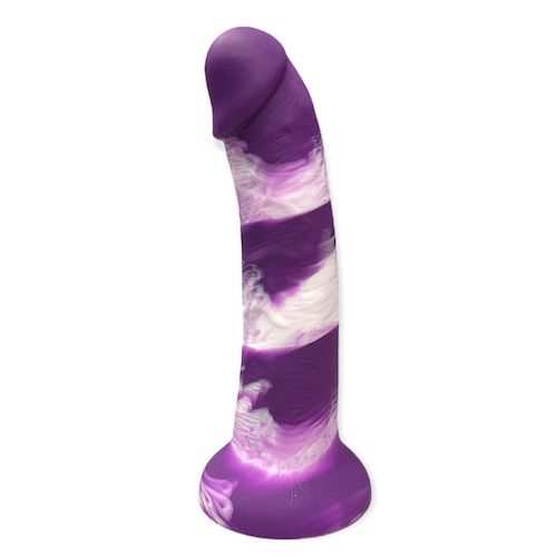 Cosmos 6 inch Pleasures Swirl Purple **