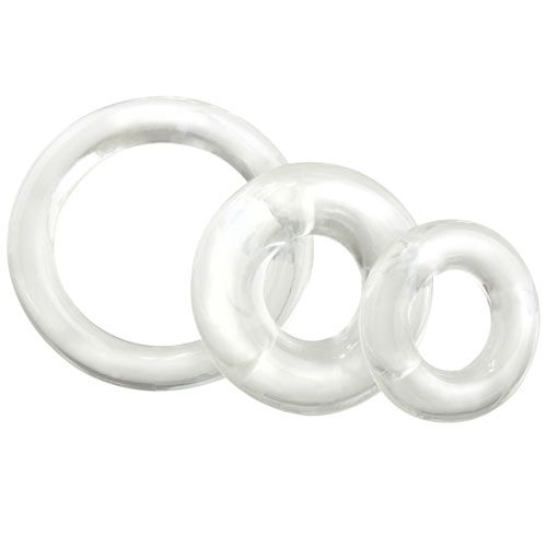 Screaming O Ring Ox3 Erection Rings Clear