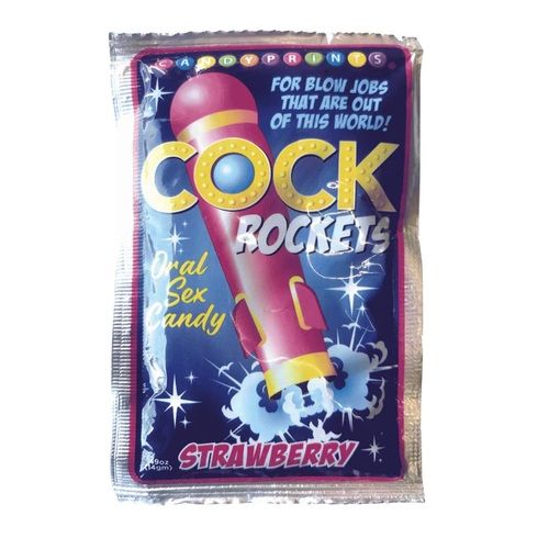 Cock Rockets Strawberry Oral Sex Candy