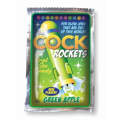 Cock Rockets Green Apple Oral Sex Candy