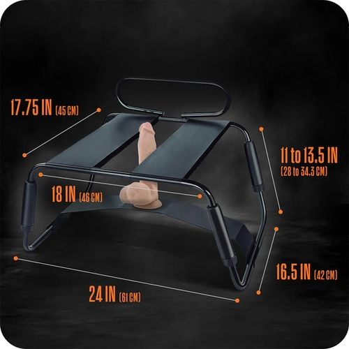 Temptasia Surrender Sex Chair Black