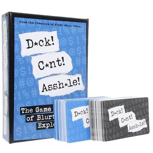 D*ck! C*nt! Assh*le! Card Game